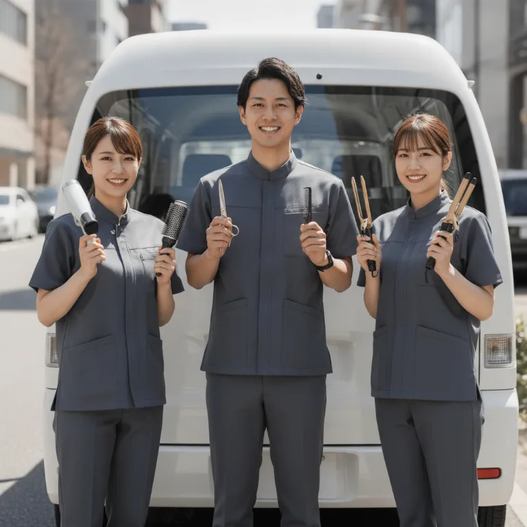 高級美容室 のチーム: 北名古屋市